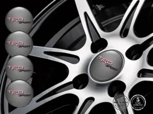 Toyota TRD Decalcomania su Ruote Etichette Cupola Pregiate